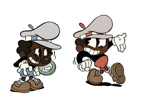 Human Cuphead & Mugman ( @niknakdoodles ) : .